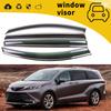 Adecuado para Toyota Senna SIENNA 22 Grevia 15-21, protector contra la lluvia para puerta de coche, decoración de protección contra la lluvia.