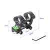 Abrazadera de tubería de nivel para mira corta abrazadera de tubería integrada 25.4mm/30mm abrazadera de tubería de mira