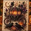Adesivos de Pérola Novos de Halloween Transfronteiriços 5D Criativos Feitos à Mão Dia da Independência Americana Pintura Diamantada DIY Artesanato Doméstico