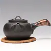 Atacado de cerâmica de areia de dragão pote de areia roxa Yixing cerâmica imitação de ferro bule de chá 300 ml conjunto de chá para fazer chá