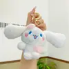Chaveiro de ovelha de pelúcia fofo, boneca de pelúcia, pingente de bolsa para casal, brinquedo de máquina de pegar pelúcias, acessório de presente