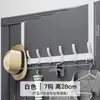 Gancho para Colgar sobre la Puerta, Perchero sin Taladro, Almacenamiento para la Entrada, Gancho para Abrigos de Pared, Colgador de Ropa para Baño