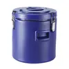 Cubo Aislado de Acero Inoxidable 304, Cubo Grande de Alta Capacidad para Entrega de Alimentos Comercial, Cubo para Arroz y Sopa de Cafetería Escolar, Cubo para Leche de Soya y Té de Leche