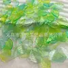 Hojas de Té Transparente Acrílico Hojas Verdes Transparentes Cuentas Hechas a Mano DIY Hojas de Flor de Fénix Hojas de Plumas Hojas Transparentes