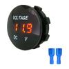 Voltímetro Impermeable CC Modificado Nuevo Pantalla Digital Coche Motocicleta Coche Led Prueba de Batería Coche 12-24V