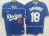 Jersey de béisbol transfronterizo europeo y americano Dodgers Los Angeles Dodgers Jersey de béisbol uniforme de béisbol cárdigan