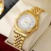 Relojes para Hombre y Mujer Laojia, Modelo Anillo de Diente, Modelo de Registro, Reloj de Correa de Acero de Negocios de Moda, Reloj de Cuarzo, Esfera Grande