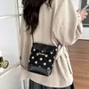 Bolso bandolera de un solo hombro estilo coreano para teléfono móvil, bolso versátil con estampado de leopardo, diseño de nicho, modelo nuevo para compras y desplazamientos 2026 lunares