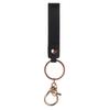 En stock mayoreo moda creativa simple cuero cuerda portátil lindo llavero de tira de cuero regalo de negocios productos de cuero