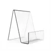 En Stock Soporte para Libros Transfronterizo Soporte Transparente para Libros Soporte de Escritorio Soporte de Exhibición de Libros Álbum de Fotos Soporte para Teléfono Soporte Acrílico para Libros
