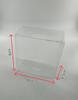 Em estoque plástico pvc universal caixa transparente chá bolo da lua modelo de carro brinquedo embalagem quadrada caixa de presente grau alimentício caixa pet