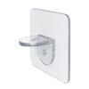 Gancho para estante de almacenamiento, adhesivo fuerte, para colgar en la pared, transparente, sin costuras, para cocina, sin perforaciones