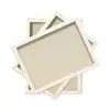 Bastidor de Lienzo en Blanco con Tela de Algodón Puro Lino, Bastidor Interior de Madera Maciza, Pintado a Mano con Acrílico, Venta al por Mayor, Se Puede Facturar, Lienzo en Blanco