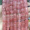 10mm Ágata de Cristal Jade Quadrado Feito à Mão com Contas Quadrado Plano Peça Cortada Acessórios para Joias Contas Soltas Atacado