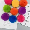 Em estoque 4-5cm bola de lã caspi bola de lã fina bola de baga de louro material para acessório de cachecol bolsa roupa DIY
