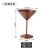 Copa de Acero Inoxidable 304 Copa para Postre Helado Transfronteriza Copa de Champaña Taza para Velas de Exportación Taza para Jugo Logo Personalizado