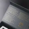 Fábrica de Personalización de Cajas de Regalo con Tapa Abatible, Caja de Regalo Negra con Estampado de Lámina y Lazo de Cinta, Personalización de Caja de Embalaje de Lujo Ligero para Ropa y Fragancias