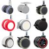 Fábrica Yongsheng directo 1.5/2/3/4 pulgadas ruedas universales rodillo deslizante direccional silencioso ruedas de nylon pu