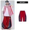 Ropa de Calle de Hip-Hop de Moda para Niños Conjunto de Ropa para Actuación Camisa a Cuadros Genial para Niños Ropa de Hip-Hop para Actuación de Niños