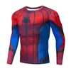 Camiseta de Protección Solar Transpirable de Secado Rápido Estampado Digital 3D Moda Juvenil para Fitness Manga Larga Ropa Ajustada para Correr y Ejercicio