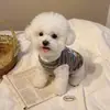 Ropa de oso de peluche para otoño e invierno, chalecos de dibujos animados, ropa cálida de dos patas sin mangas para mascotas, para gatos y perros pequeños