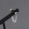 Pendientes de Turmalina en Grava de Piedra Natural para Mujer, Mini, Compactos, Sencillos, Versátiles, Modernos, Exquisitos, Dulces y Elegantes