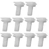Adecuado para sujetadores de panel de moldura de puerta Ford, clips de panel de moldura de puerta de coche de nylon blanco de plástico, sujetadores decorativos de plástico