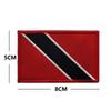 Trinidad y Tobago América Latina Trinidad y Tobago casco calavera bandera pegatinas