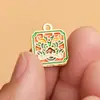 Llavero colgante de dragón que gotea aceite, accesorios, pasador, broche, adornos, joyería del zodiaco del Año del Dragón 2024, aleación, DIY
