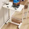 Banco de trabajo de pie, escritorio de oficina móvil, mesa plegable ajustable para uso doméstico, soporte de suelo para portátil