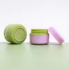 6 Especificaciones Botella Redonda Color Crema Gran Capacidad Botella de Boca Ancha Crema Facial Cuidado de la Piel Crema Reparadora Botella de Recarga Loción Corporal Botella para Exfoliante
