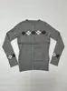 Cardigan de Jacquard Acolchado con Diseño Retro de Nuevo Estilo Otoñal, Tirantes, Top de Dos Piezas para Mujer