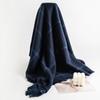 Cachecol de cashmere transfronteiriço feminino outono e inverno novo xadrez moda japonesa e coreana curinga espesso quente para o frio atacado