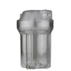 Garrafa de filtro à prova de explosão PET de 5 polegadas 2 pontos 4 pontos de filtro de pressão em cartucho de filtro instrumento de beleza garrafa de águas residuais fivela garrafa de filtro transparente completa