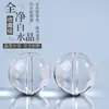 Kankan Cristal Cristal Natural Contas Soltas 7A Cristal Branco Contas Redondas Acessórios para Joias DIY Atacado