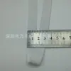 1,0-7,0 cm preto e branco em estoque faixa elástica de lã dupla face alta elasticidade imitação de nylon veludo dupla face faixa de cabeça para calças acessórios de vestuário