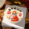 Adorno para Pastel Famoso en Internet del Dios de la Riqueza, Figura Suave de Goma del Dios de la Riqueza, Quienquiera que Señale la Figura se Hará Rico, Decoración de Mesa de Postres para Hornear Cumpleaños