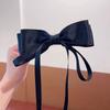Pin de Pinza de Pato Grande con Lazo de Cinta Estilo Hada para Niñas Pinza para el Cabello Dulce Elegante Multiusos para Padres e Hijos