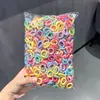 Argolas de Cabelo Amigáveis para Crianças, Elásticos de Alta Elasticidade para Meninas, Elásticos do Tamanho de um Polegar, Laços de Cabelo para Menininhas, Cordões de Cabelo para Bebês