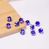 Estilo japonés flor de pétalo exterior cuentas de vidrio flor de pétalo de campana cuentas sueltas pulsera pasador de pelo accesorios material de cuentas de vidrio en relieve venta al por mayor