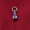 Acessórios de prata de lei S925 pingente de flor pequena, folha, galho, pingente de folha de ginkgo, decoração de pulseira de pérola de cristal atacado