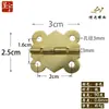 Bisagra de mariposa 018 accesorios para gabinetes y herrajes para cajas de madera bisagra de jaula de pájaros de 90 grados bisagra de tamaño mini galvanizada
