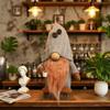 Estación independiente transfronteriza tejido pareja mano-molido café muñeca adornos café restaurante escena vestido accesorios al por mayor