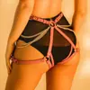 Produtos STD Europeus e Americanos: corrente de couro para calças, corrente corporal, acessório SM de bondage