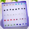 Aretes de Resina al por Mayor Tapones de Plástico Antialérgicos Joyería para Orejas de Diamante Hipoalergénicos Tacto Premium Pequeños Aptos para Alergias