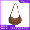 Nova bolsa de mão fosca transfronteiriça para mulheres, grande capacidade, design de nicho, bolsa de ombro e transversal, bolsa de bolinho para o dia a dia, personalizável