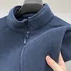 Abrigo de Invierno Forrado de Polar Abrigo Engrosado Terciopelo Grano Ao Abrigo Interior de Terciopelo Estilo Grueso Cálido Chaqueta Cortavientos