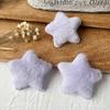 Conejo de peluche con forma de estrella de cinco puntas, hecho a mano, material de bricolaje, amor, Lolita, oreja decorativa, cuenta de mano, bolsa de dolor, accesorios de estrella