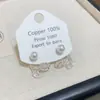 Elegantes y de Alta Gama Pendientes de Tulipan de Perlas, Modernos Diseño Francés para Damas, Elegantes y Dulces Pendientes de Cristal, Pendientes