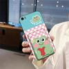 Adecuado para Funda de Teléfono Móvil Xiaomi, Tarjetero para Monedas, Textura de Borde Completo de Dibujos Animados, Tarjetero con Graffiti Divertido, Lindo Tarjetero para Identificación de Mascota